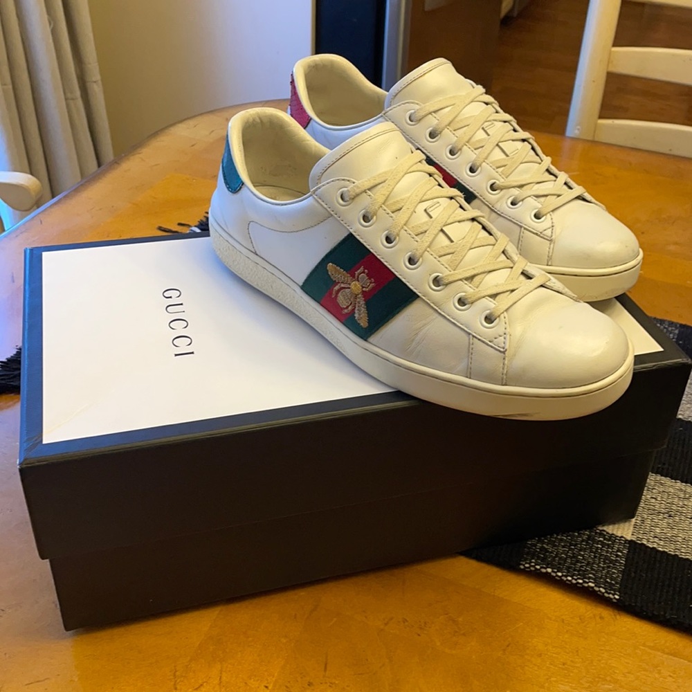 Gucci Embroidered Sneakers (Men’s size 8)